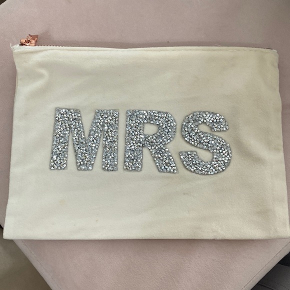 MRS. Make Up Bag Velvet - Picture 1 of 2